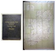 Railway Clearing House Map of Ireland 1906. In very good condition.