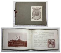 A souvenir booklet of the Hampstead Tube Opening dated 22 June 1907 This souvenir is in good