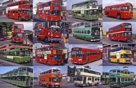 Very large quantity (600+) of Kodachrome 35mm original COLOUR SLIDES of mostly London/London