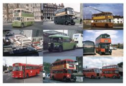 A collection of copy slides from Photobus (approx 550) and non-bus related commercial slides of