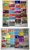 A quantity of bus spotting books from various publishers issued during the 1960s and 1970s. These