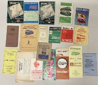 Large quantity of Scottish timetables (73) and leaflets (93) from the 1950s to 1980s. Major