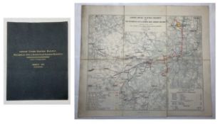 A 1902 map of London United Electric Railway and Piccadilly, City and North East London Railway