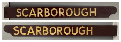 Scarborough finger board.