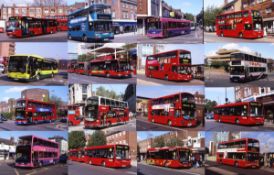 Very large quantity (c1,000) of Fujichrome 35mm original COLOUR SLIDES of mostly London/London