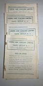 Green Line Coaches Ltd, Traffic Circulars 1-74, 10 December 1930 - 02 November 1932, unbound