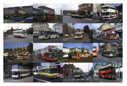 1500+ colour slides taken between 1997 and 2000 of UK-based buses and coaches (1300+). Preserved