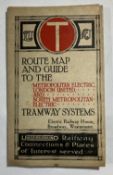 Route Map And Guide To The Metropolitan Electric, London United and South Metropolitan Tramway