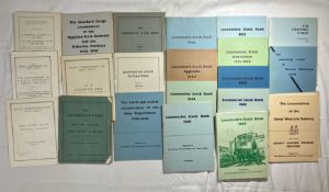 A collection of RCTS publications published between 1936 and 1969. (21)