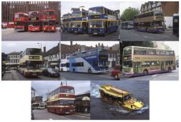 1550+ colour slides taken between 2001 and 2002 of UK buses and coaches in service (1470+). Some