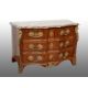 Tombeau chest of drawers in exotic wood. 18th century - Bild 1 aus 8