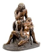 Jan Jozef Jaquet (1822 - 1898): Adam & Eve