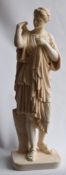 Carrara marble statue of Diana Gabii