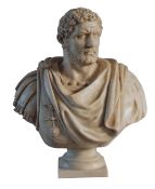 Caracalla marble bust