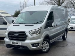 2021 (21) FORD TRANSIT 350 2.0 ECOBLUE 130PS H2 LIMITED AUTOMATIC PANEL VAN- 74K MILES