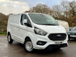 2021 21 FORD TRANSIT CUSTOM 280LIMITD EBLUE PANEL VAN