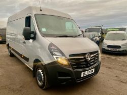2021 21 VAUXHALL MOVANO L3H2 F3500 CDTI PANEL VAN - 102K MILES - SERVICE HISTORY