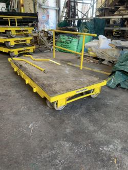 RAILWAY TRACK TROLLEY FOR USE BY RAIL CONTRACTORS