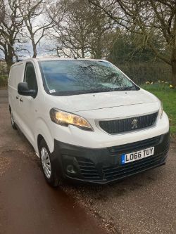 2016 66 PEUGEOT EXPERT PRO STANDARD BLUE HDISA PANEL VAN - 71K MILES - AUTOMATIC - AIR CON
