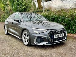 2021 21 AUDI A3 S LINE 35 TFSI MHEV S-A SALOON - 41K MILES
