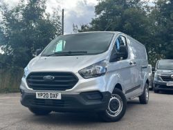 2020 (20) FORD TRANSIT CUSTOM 320 L2 2.0 ECOBLUE 130PS LOW ROOF LEADER PANEL VAN- 93K MILES