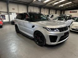 LAND ROVER RANGE ROVER SPORT SUV 5.0 P575 V8 SVR (2020/20) - 27K MILES