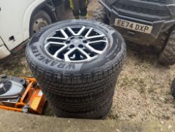 BRAND NEW GOODYEAR WRANGLER SET OF WHEEL AND TYRES FOR FORD RANGER/VOLKSWAGEN AMAROK