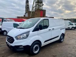 2019 69 FORD TRANSIT CUSTOM 320LEADER EBLUE PANEL VAN - 126K MILES - PARKING SENSORS - PLY LINED