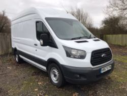 2018 67 FORD TRANSIT 350 PANEL VAN - 161K MILES - 1 KEY