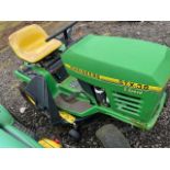 JOHN DEERE STX38 RIDE ON MOWER - STARTS, RUNS AND DRIVES