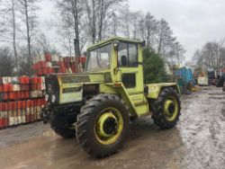 MERCEDES MB-TRAC 800 4WD TRACTOR - RUNS AND DRIVED - MANUAL - ROAD REGISTERED