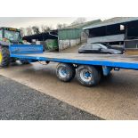 2017 STEWART 22FT 8 TONS BALE TRAILER