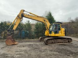 2013 KOMATSU PC228US-LC 22 TONTRACKED EXCAVATOR ZERO TAIL SWING