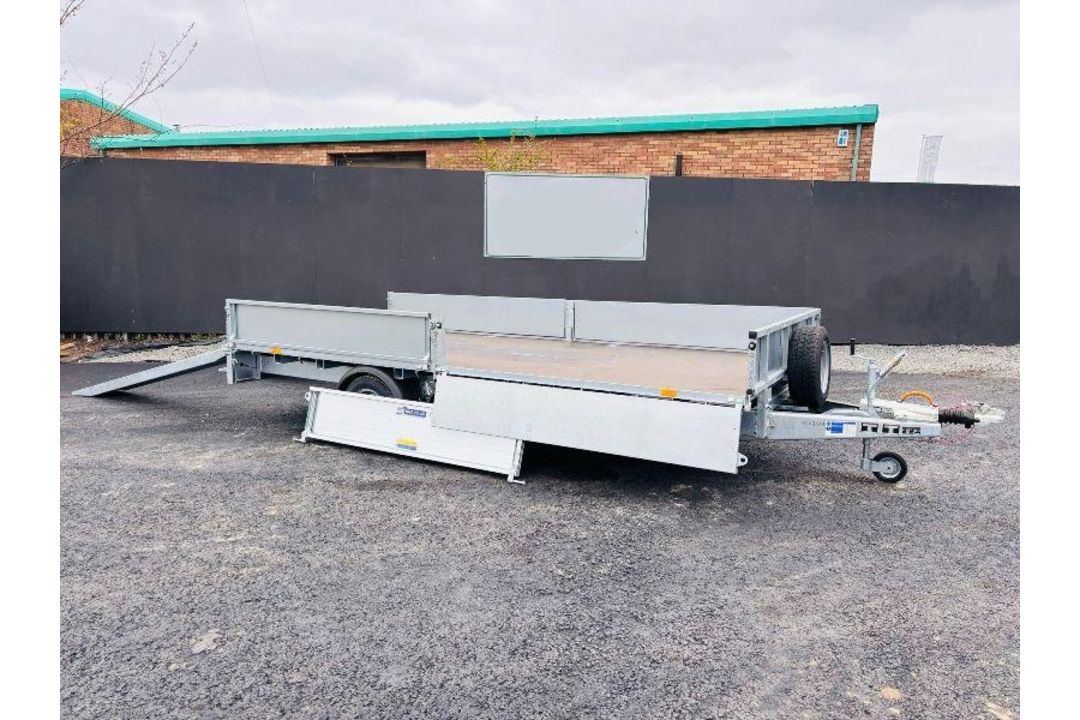 NEW 2025 IFOR WILLIAMS 14FT 6 TRAILER - C/W SIDES AND RAMP - Image 9 of 17