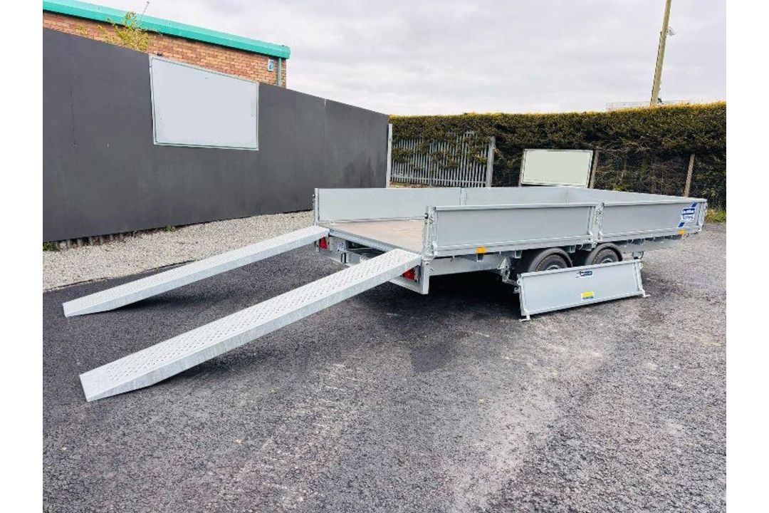 NEW 2025 IFOR WILLIAMS 14FT 6 TRAILER - C/W SIDES AND RAMP - Image 10 of 17