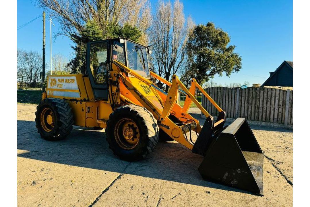 JCB 412 4WD LOADING SHOVEL C/W PERKINS ENGINE & BRAND NEW BUCKET - 10825 HOURS - Image 9 of 16