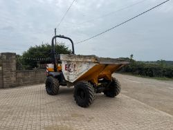 2017 TEREX TA3H HYDROSTATIC 3 TON STRAIGHT SKIP DUMPER - 2328 HOURS