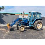 FORD 6700 DUEL POWER TRACTOR*C/W BOMFORD B3517 JOYSTICK CONTROL LOADER*