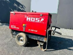 2018 MOSA SUPER SILENT GENERATOR - C/W KOHLER ENGINE - 694 HOURS