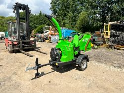 NEW/UNUSED SUMMERDALE EXPERT 6” SINGLE AXLE TOWBEHIND WOOD CHIPPER