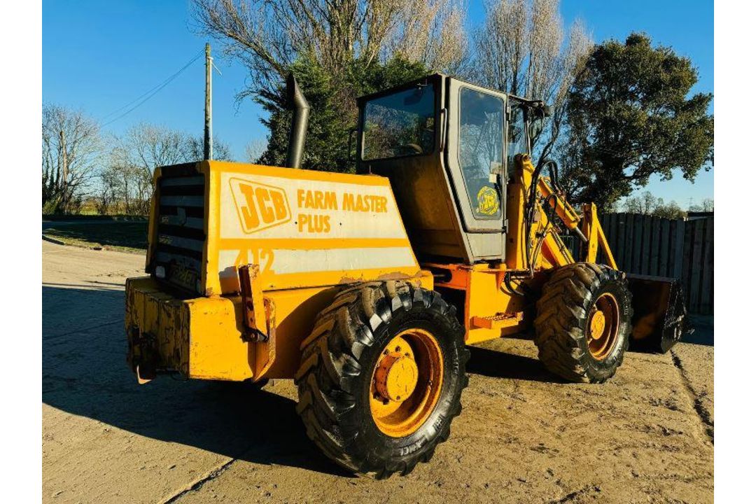 JCB 412 4WD LOADING SHOVEL C/W PERKINS ENGINE & BRAND NEW BUCKET - 10825 HOURS - Image 6 of 16