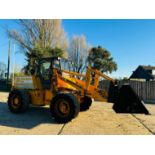 JCB 412 4WD LOADING SHOVEL C/W PERKINS ENGINE & BRAND NEW BUCKET - 10825 HOURS