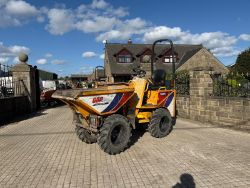 2017 THWAITES 1 TONNE HIGH TIP DUMPER - 1707 HOURS