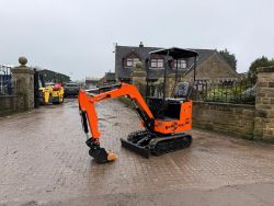 NEW/UNUSED 2024 JPC KV12 MINI EXCAVATOR - KOOP DIESEL ENGINE