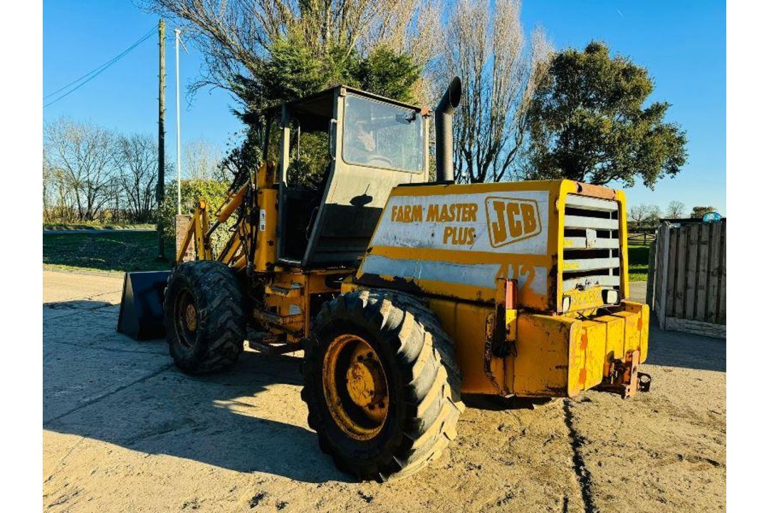 JCB 412 4WD LOADING SHOVEL C/W PERKINS ENGINE & BRAND NEW BUCKET - 10825 HOURS - Image 5 of 16