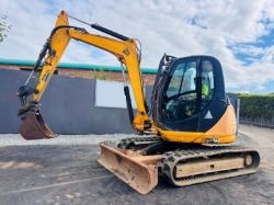 JCB 8080 TRACKED EXCAVATOR*YEAR 2010*C/W BUCKET*