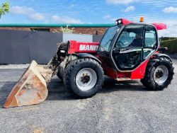 2016 MANITOU MLT741 120 PS TELEHANDLER - AG SPEC - C/W BUCKET