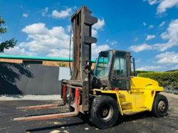 HYSTER H12.00 12 TONNE FORKLIFT 2 STAGE MAST - C/W PALLET TINES - 508 HOURS