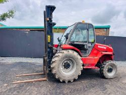 MANITOU M26-4 4X4 FORKLIFT*READING 2932 HOURS*C/W PALLET TINES*