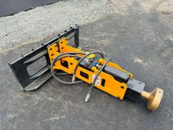 2025 CAPTOK CK-D680 HYDRAULIC POST KNOCKER TO SUIT SKIDSTEER